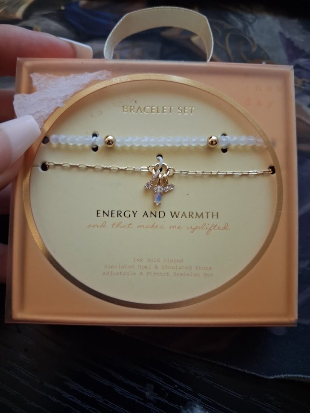 Energy & Warmth Bracelet set